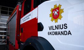 Priešgaisrinės apsaugos ir gelbėjimo departamentas. ELTA / Gabrielius Vaišvila