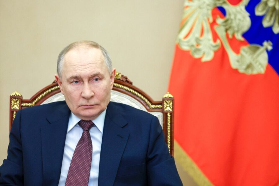 Putinas. EPA-ELTA