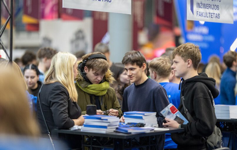 Paroda „Studijos & Karjera Lietuvoje 2026“. ELTA / Julius Kalinskas