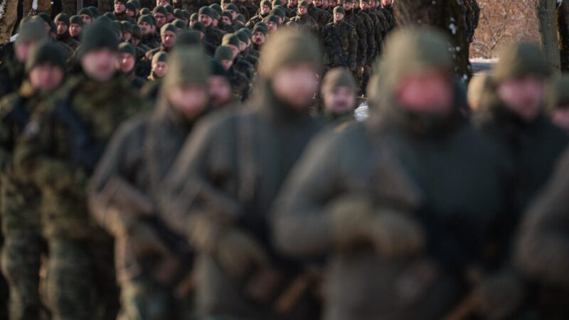 Atsakymas trumpas ir aiškus: R. Kaunas pasakė, ar planuojamas Lietuvoje dislokuotų JAV karių skaičiaus mažinimas