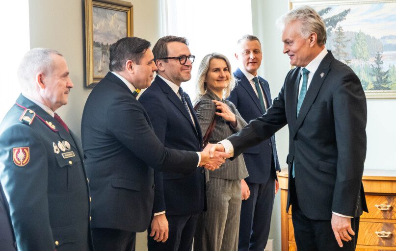 Baltijos šalių energetinės nepriklausomybės dienos paminėjimas prezidentūroje. ELTA / Dainius Labutis