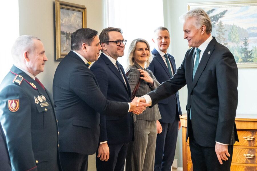 Baltijos šalių energetinės nepriklausomybės dienos paminėjimas prezidentūroje. ELTA / Dainius Labutis