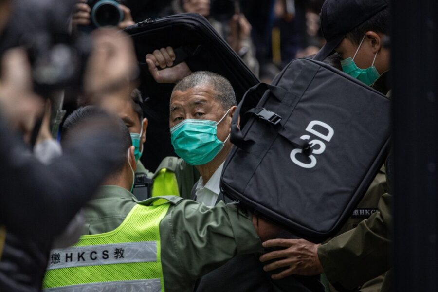 Jimmy Lai. EPA/JEROME FAVRE