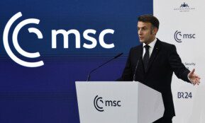 Emmanuelis Macronas. EPA-ELTA nuotr.