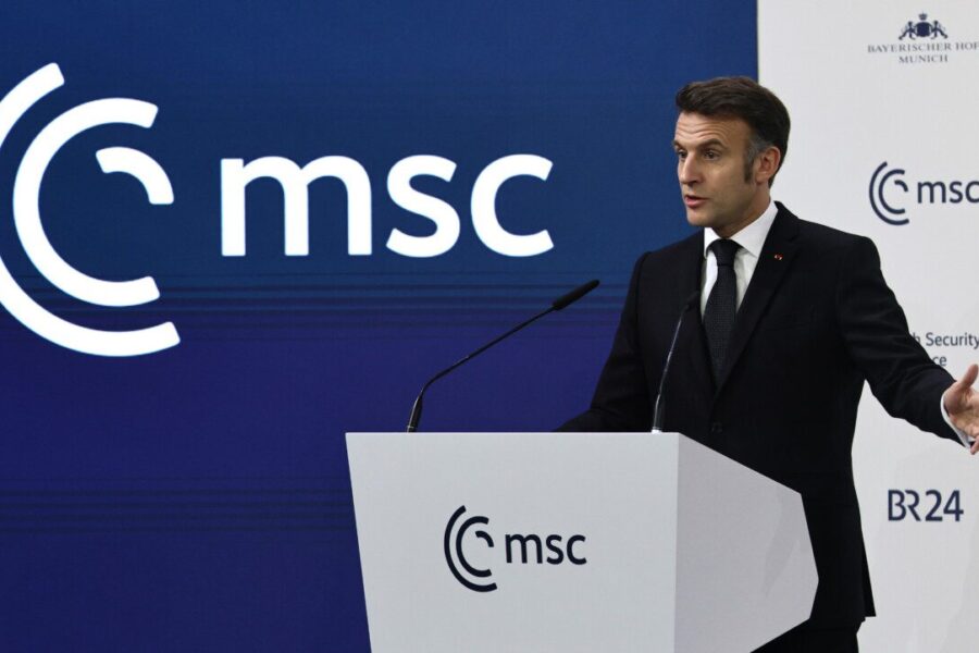 Emmanuelis Macronas. EPA-ELTA nuotr.