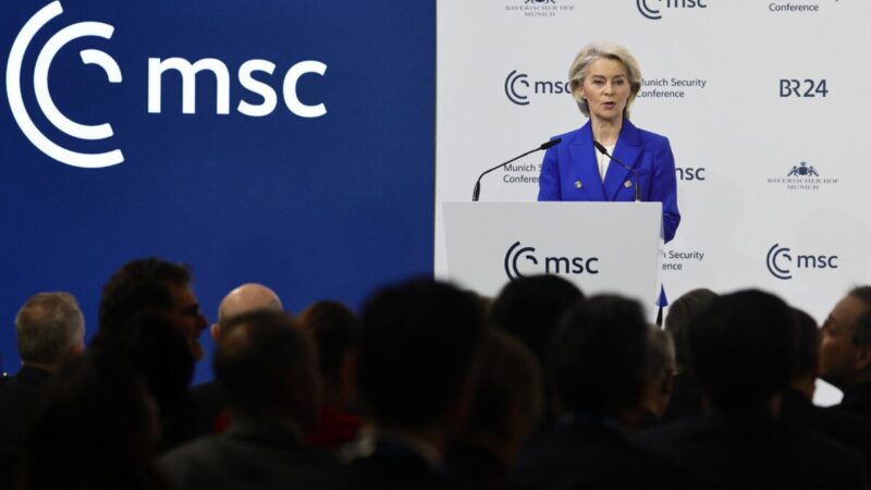 Ursula von der Leyen įsitikinusi: Europa turi prisiimti atsakomybę už saugumą