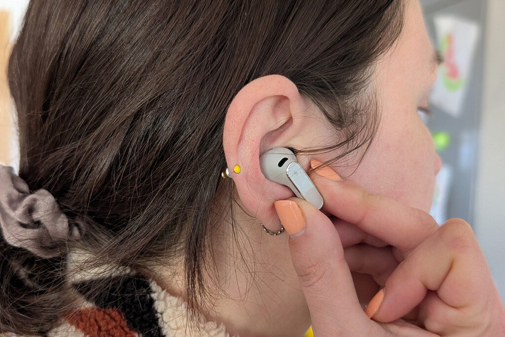 „Huawei FreeBuds Pro 5“ belaidžiai ausinukai. Luko Snarskio nuotr.