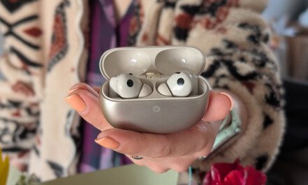 „Huawei FreeBuds Pro 5“ belaidžiai ausinukai. Luko Snarskio nuotr.