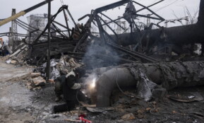 Meras: užtruks du mėnesius suremontuoti Kyjivo elektrinę, šildžiusią daugiau nei 1000 namų. EPA-ELTA