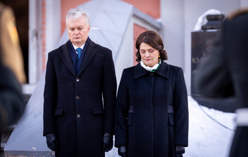 Gitanas Nausėda, Diana Nausėdienė. ELTA / Ervin Rauluševičius