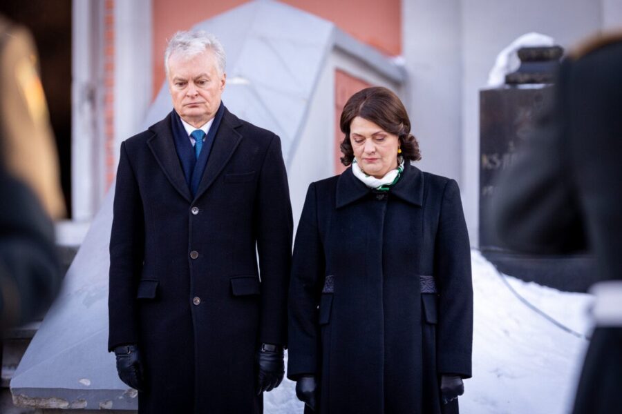 Gitanas Nausėda, Diana Nausėdienė. ELTA / Ervin Rauluševičius