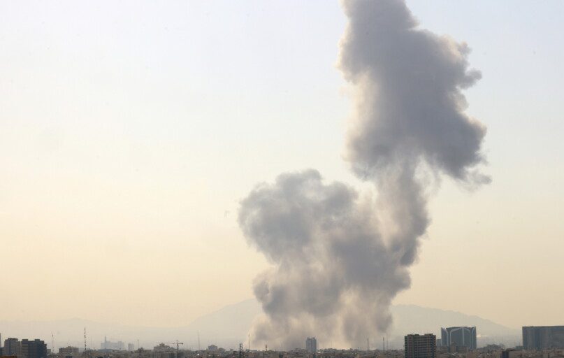 Izraelis ir JAV smogė Iranui. EPA-ELTA