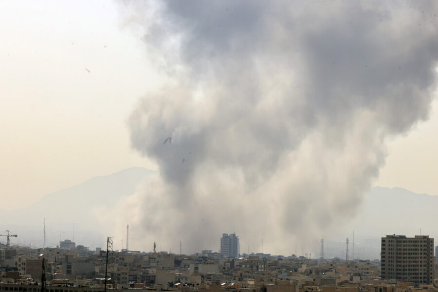 Izraelis ir JAV smogė Iranui. EPA-ELTA