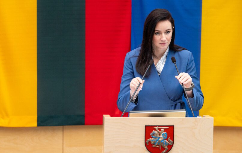 Inga Ruginienė. ELTA / Andrius Ufartas