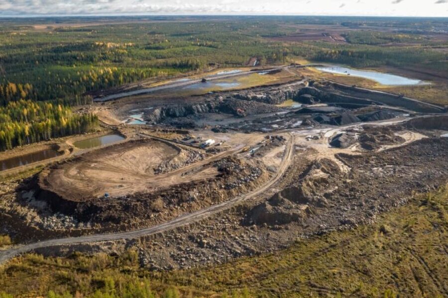 Ličio kasyba Suomijoje.