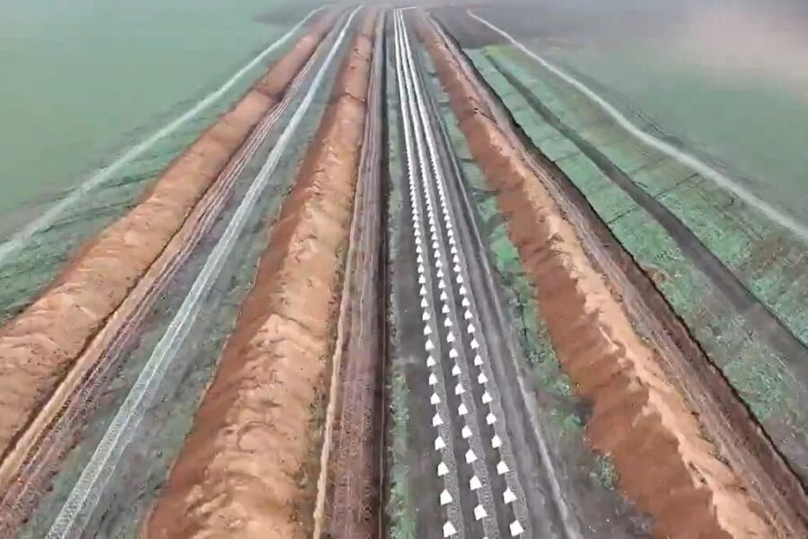 Ukrainos gynybos linija.