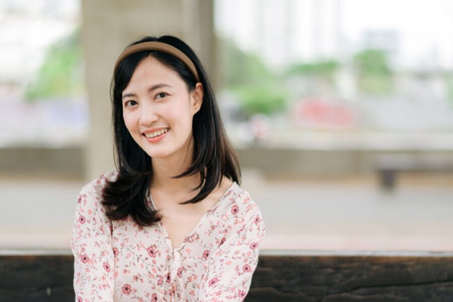 Japonė moteris.