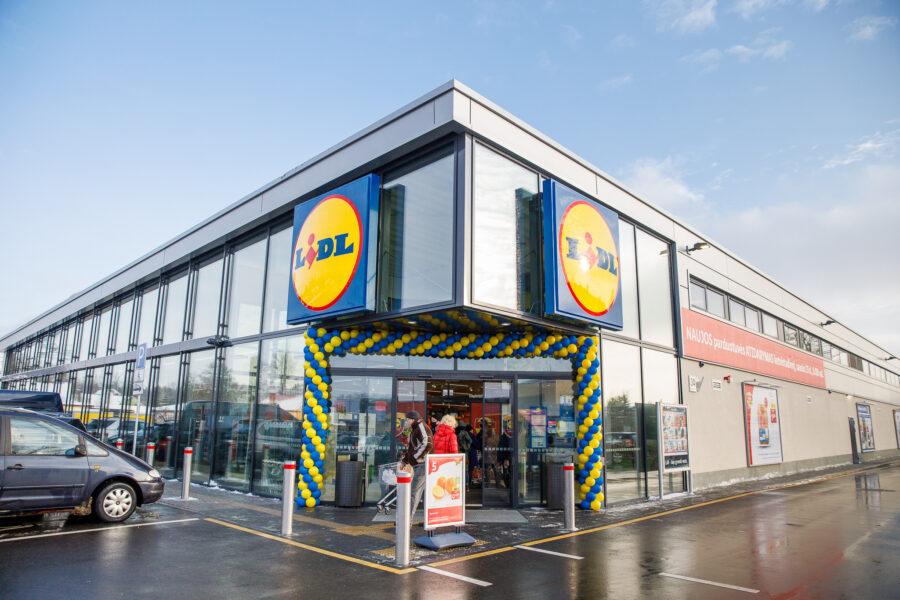 „Lidl“ parduotuvė. Bendrovės nuotr.
