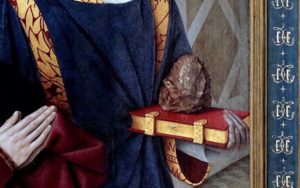 Iš pirmo žvilgsnio nepastebima detalė: renesanso dailininkas galėjo nutapyti priešistorinį įrankį