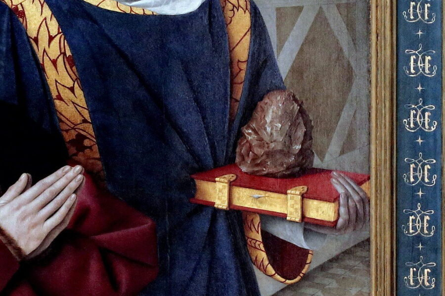 Iš pirmo žvilgsnio nepastebima detalė: renesanso dailininkas galėjo nutapyti priešistorinį įrankį