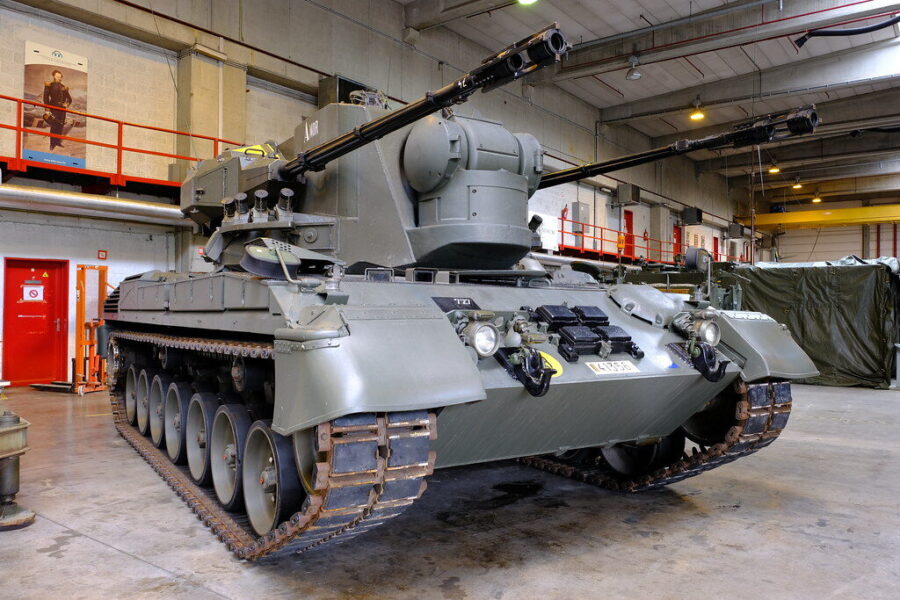 Belgija stiprina Ukrainos oro gynybą: paskutiniai laisvi „Gepard“ vienetai siunčiami į karą