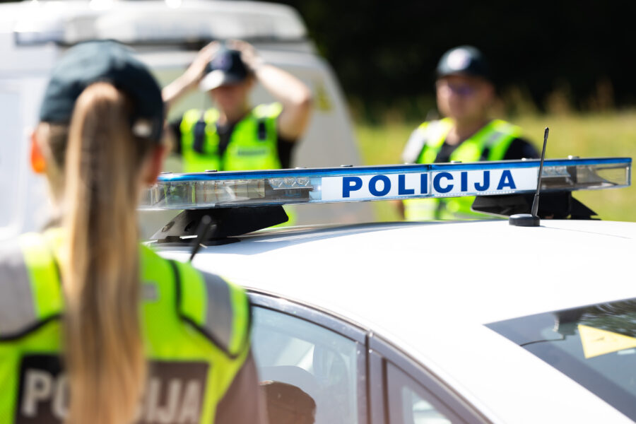 Policija. ELTA / Dainius Labutis nuotr.
