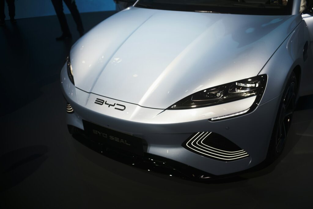BYD automobilis. Unsplash nuotr.
