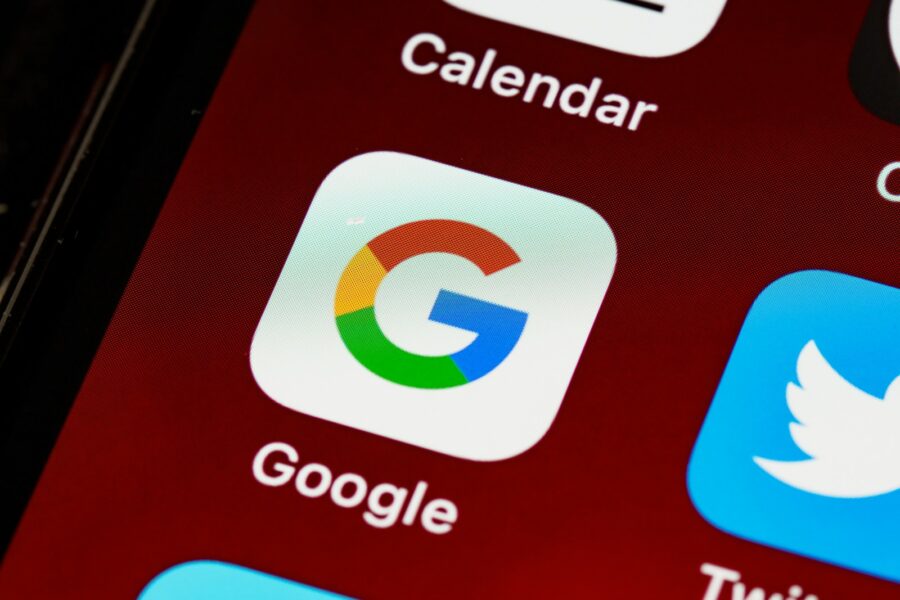 „Google Play Store“. Unsplash nuotr.