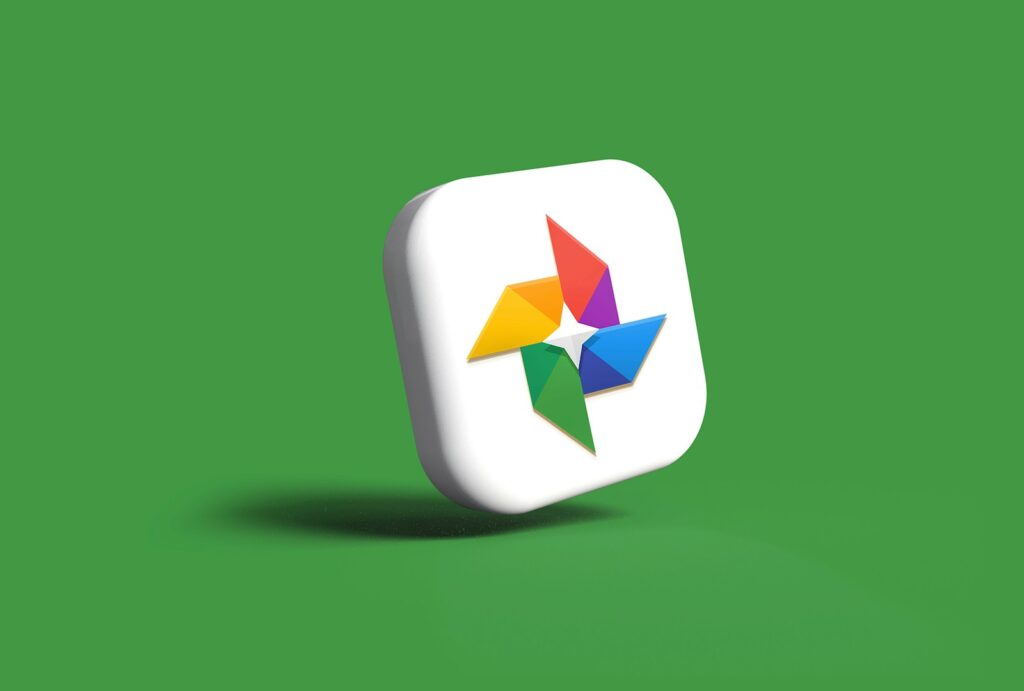Google photos logotipas. Unsplash nuotr.
