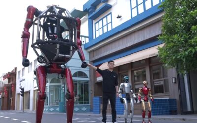 Kinijos GD01 atrodo kaip iš filmų: milžiniškas robotas turi vietą pilotui