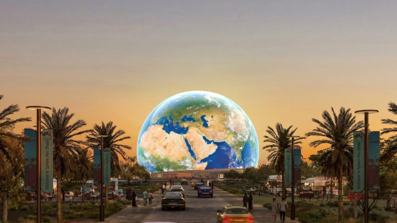 Abu Dabyje iškils milžiniška 1,6 mlrd. eurų vertės „Sphere“: vaizdai žada atimti žadą