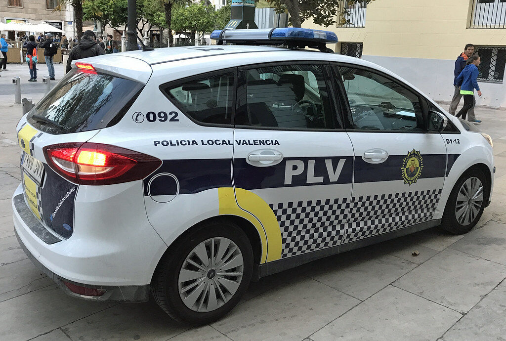 Ispanijos policija. Openverse nuotr.