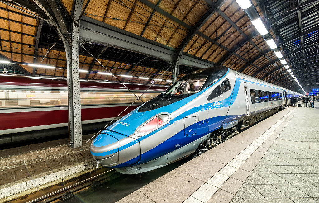 Pendolino traukinys. Openverse nuotr.