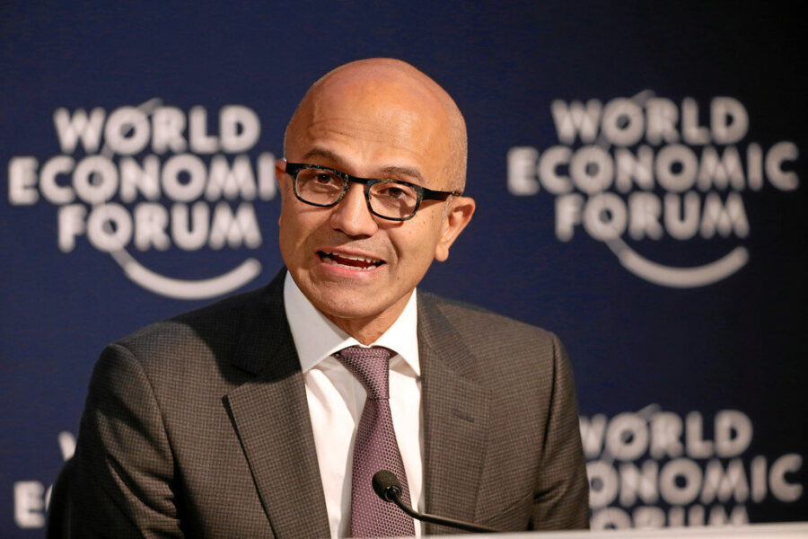 Elono Musko byla įgauna pagreitį: teisme prabilo „Microsoft“ vadovas Satya Nadella