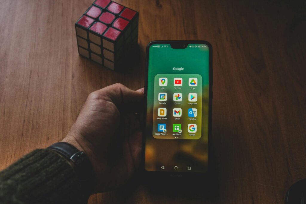 „Google“ ikonėlės. Pexels nuotr.