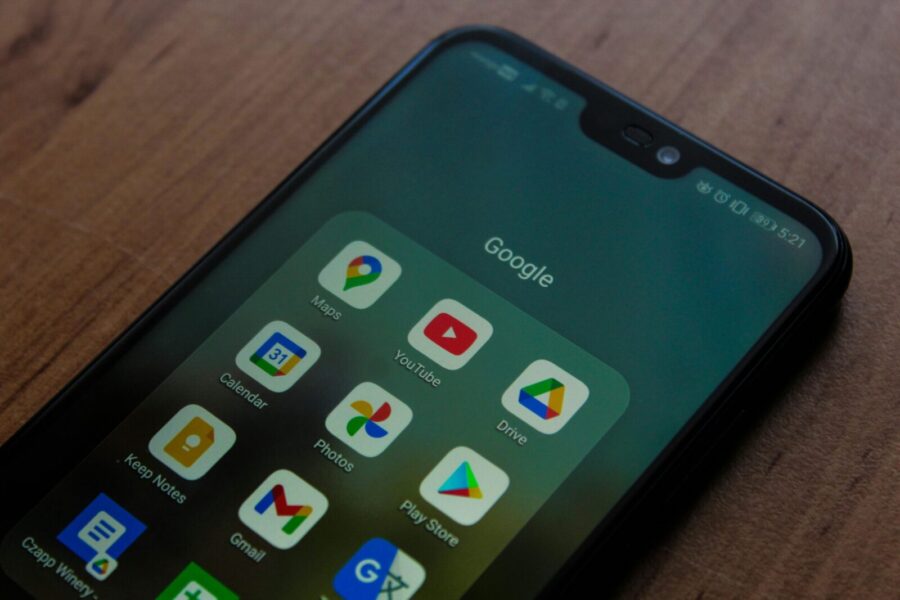 „Google Android“ programėlės. PExels nuotr.