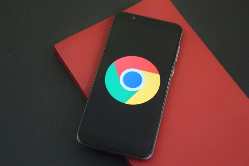 „Google Chrome“ logotipas. Pexels nuotr.
