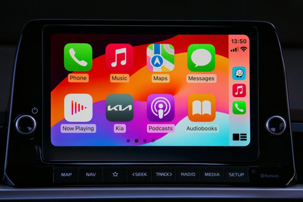 „CarPlay“ sistema. Pexels nuotr.