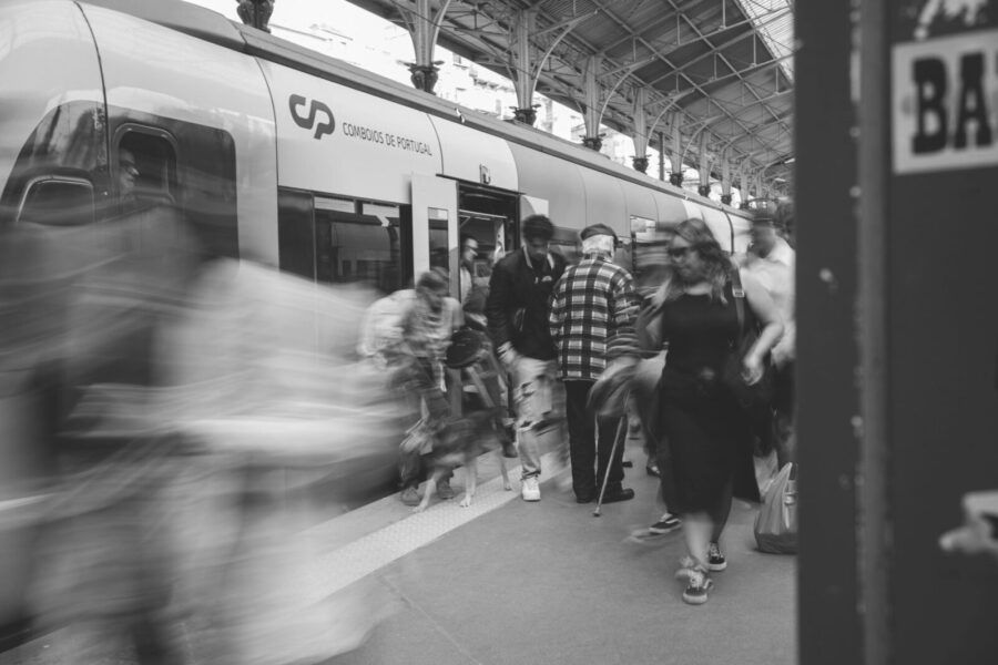 Kelionė traukiniais. Pexels nuotr.