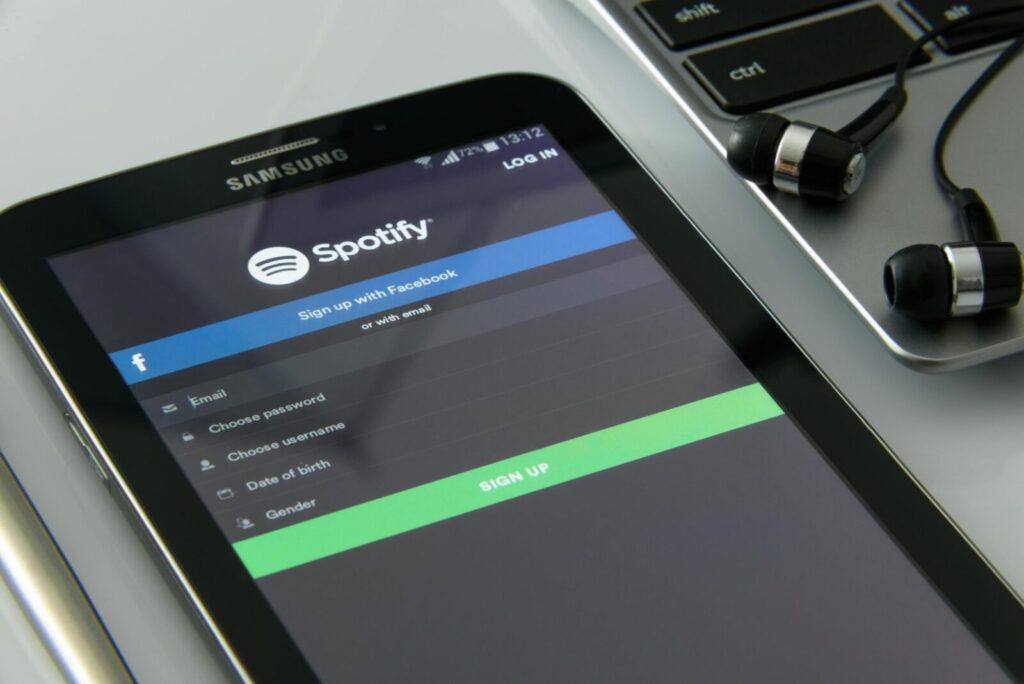 „Spotify“ programėlė. Pexels nuotr.