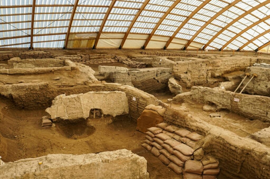 Archeologinė vietovė Çatalhöyük, Turkija. Pexels nuotr.