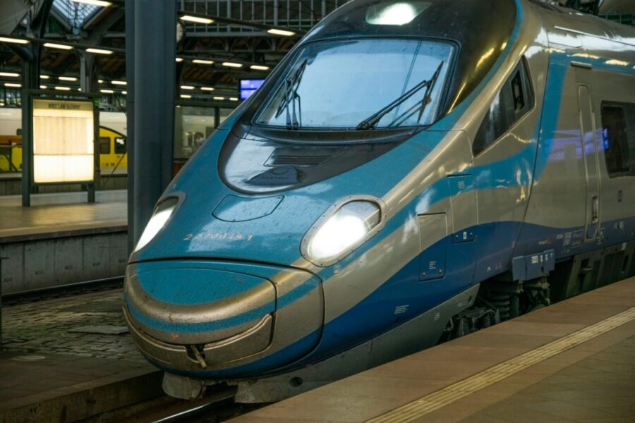 Pendolino traukinys. Pexels nuotr.