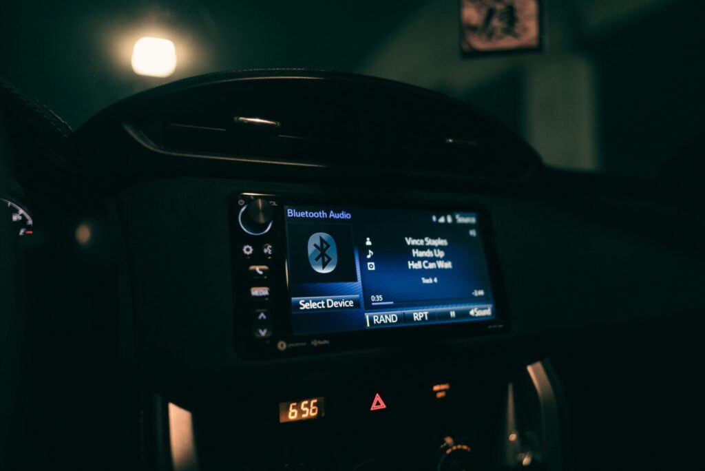 Automobilio grotuvas. Pexels nuotr.