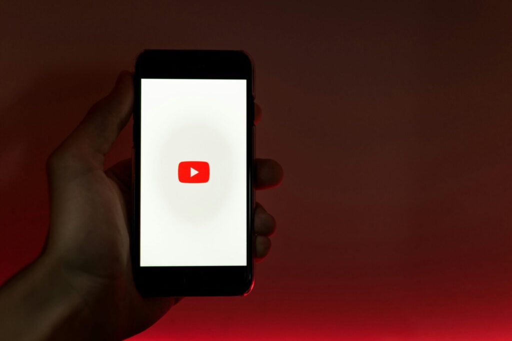 Youtube logitipas. Pexels nuotr.
