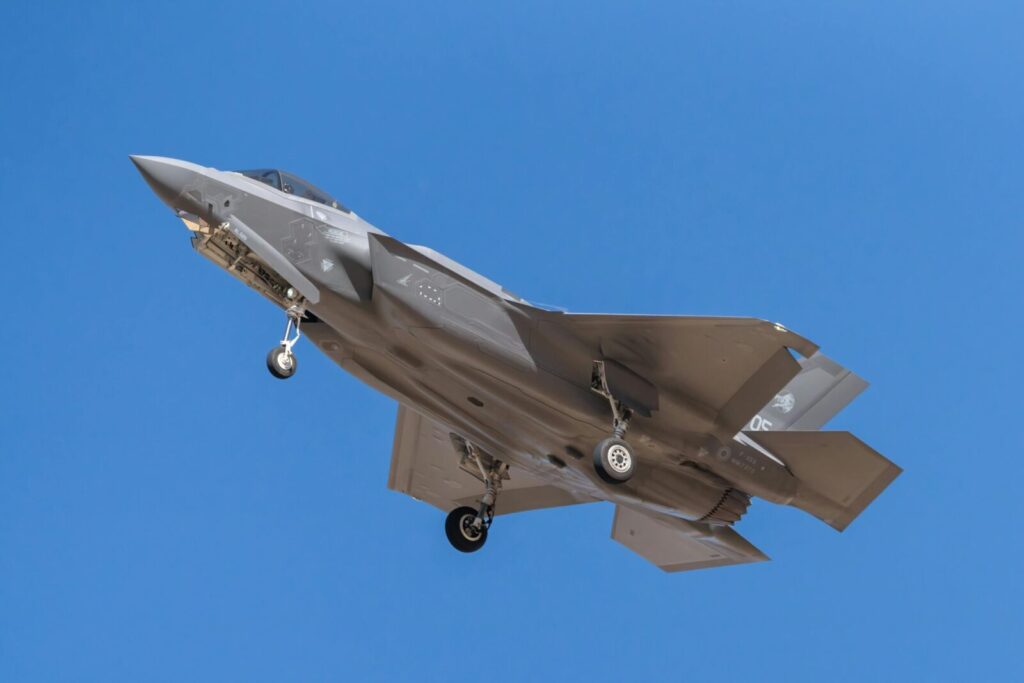 F35 naikintuvas. Pexels nuotr.