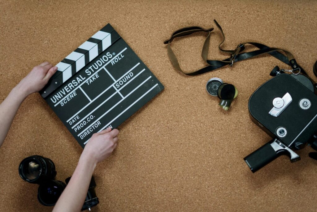 Filmo kūrimas. Pexels nuotr.