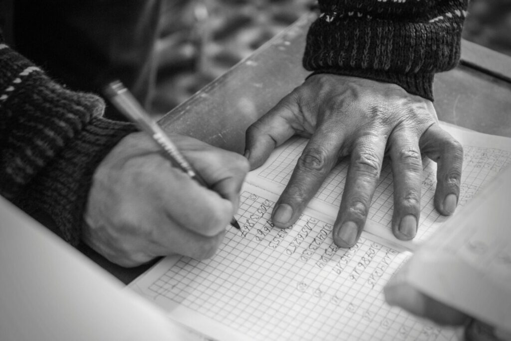 Žmonių sąrašas. Pexels nuotr.