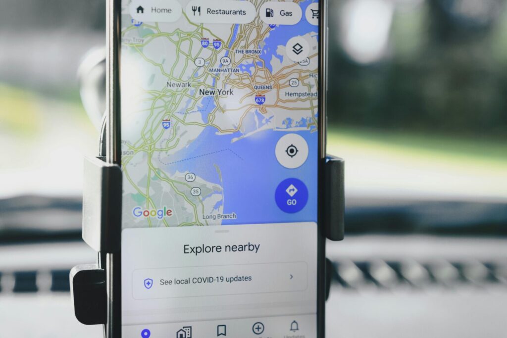 „Google Maps“. Pexels nuotr.