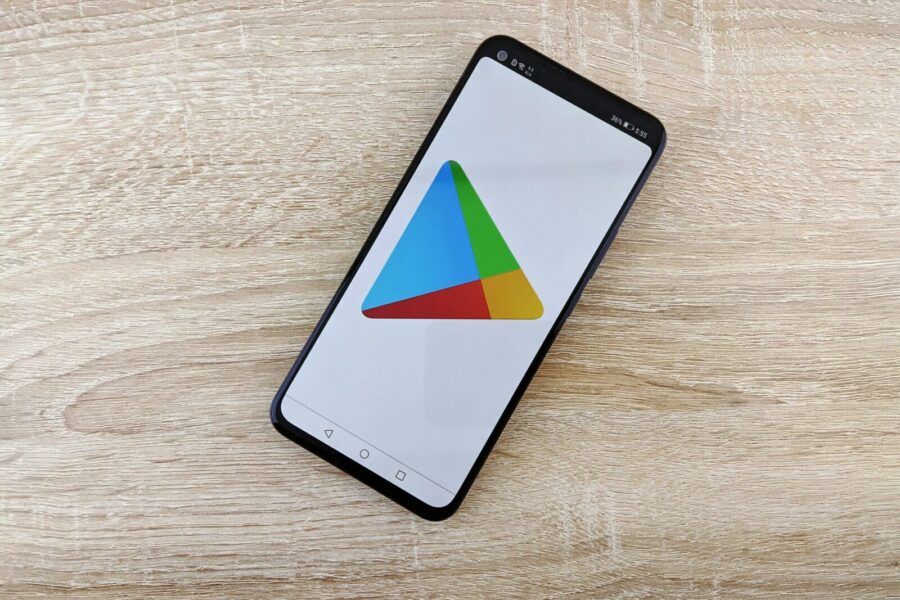 „Play Store“ logotipas. PExels nuotr.