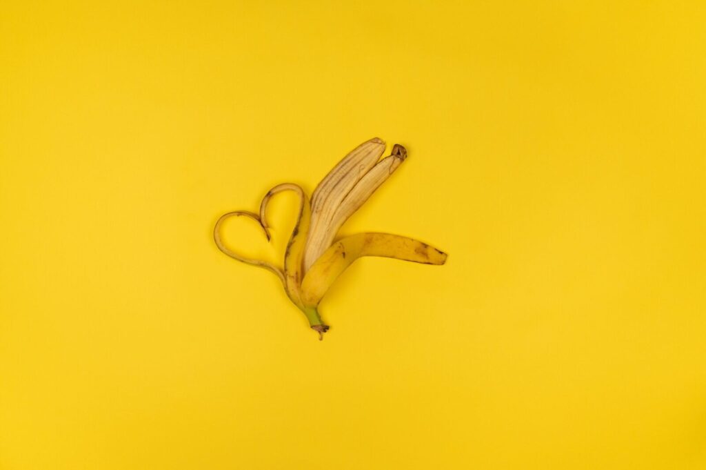 Banano žievė. Pexels nuotr.